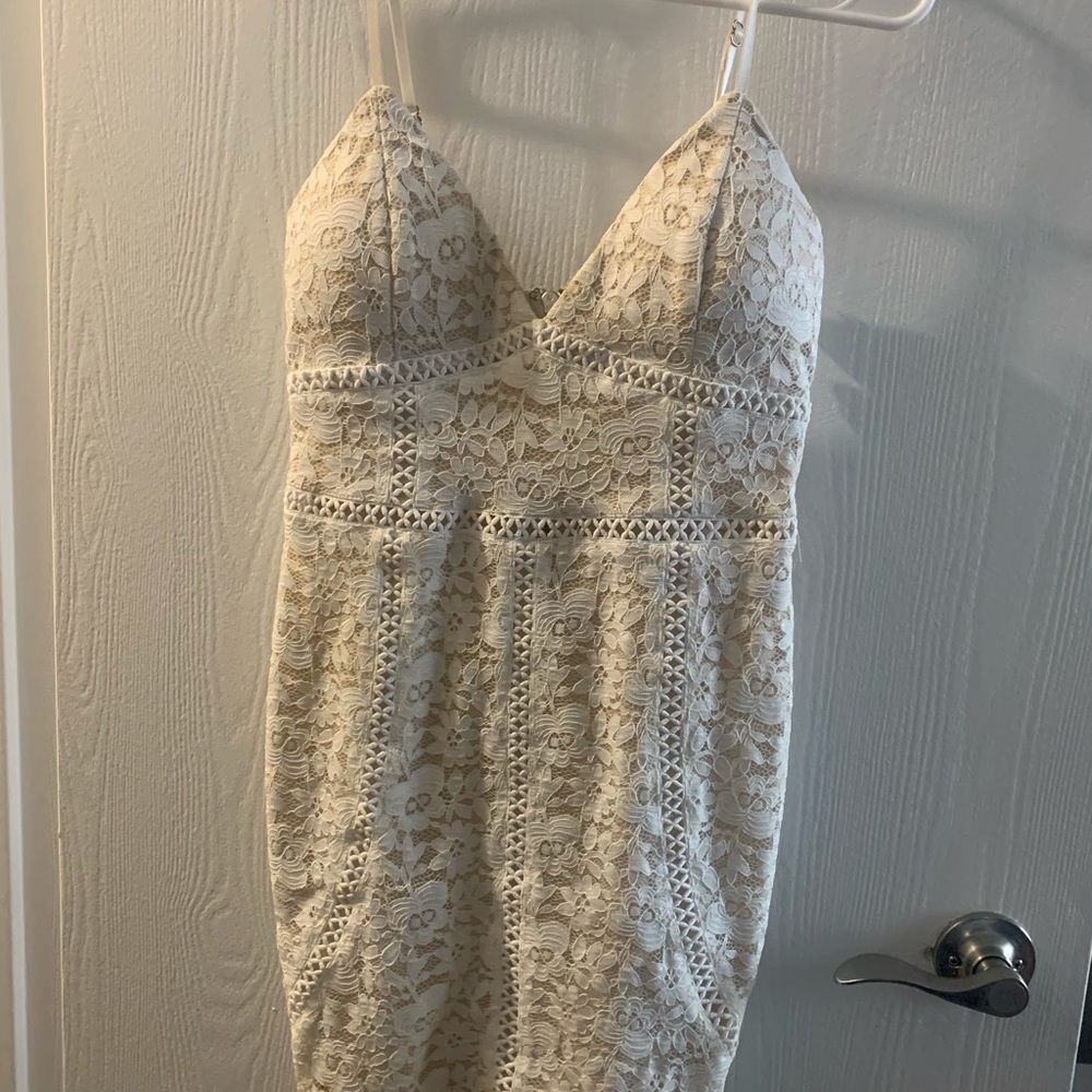 Akira Never Will Forget Me Lace Mini Dress